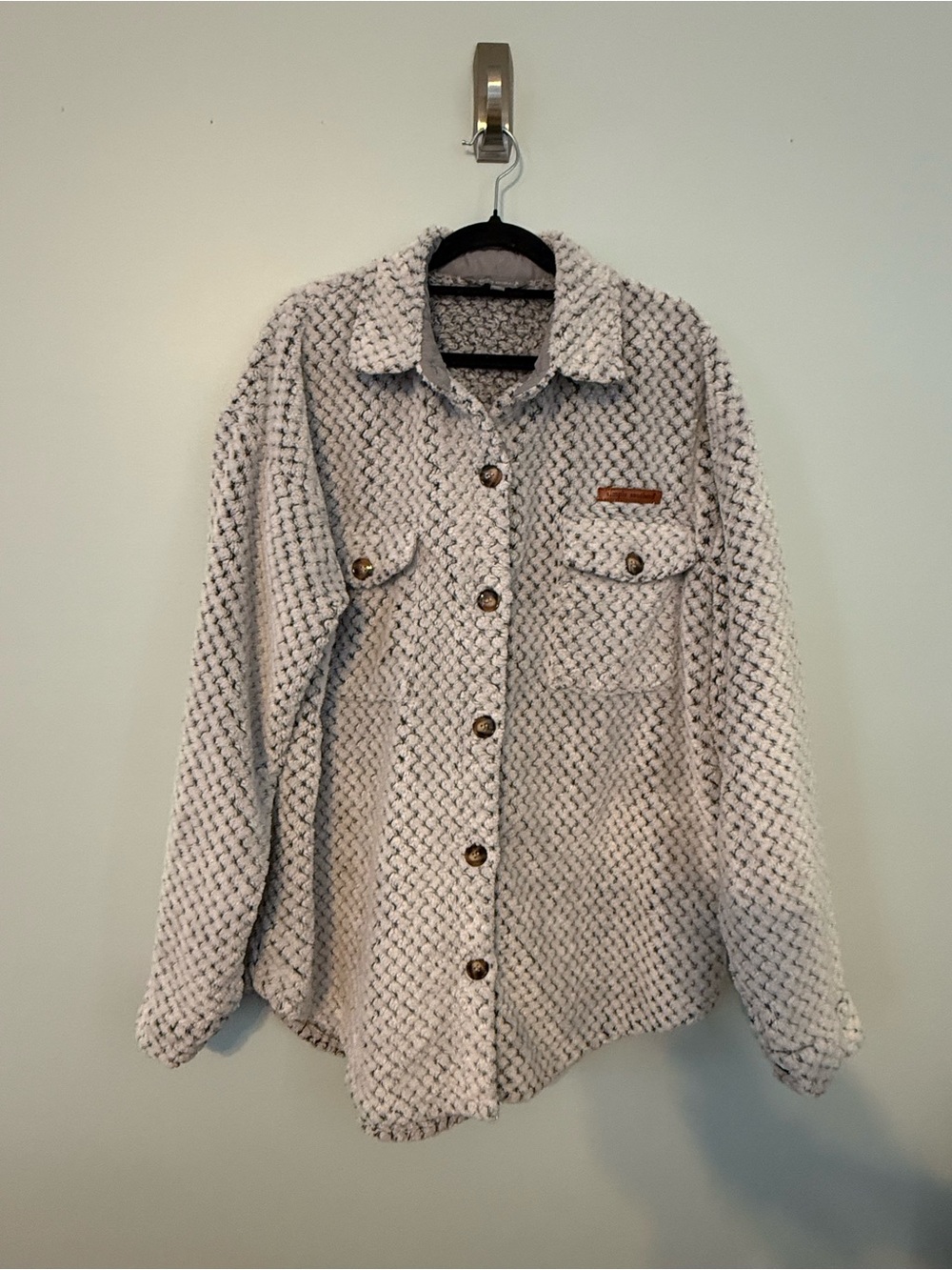 Simply southern super soft button up fleece jacket like new!